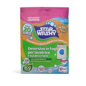 Detersivo in fogli per Bucato - 10 Fogli