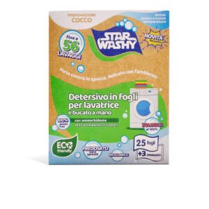 Detersivo in fogli per Lavatrice e Bucato - 28 Fogli
