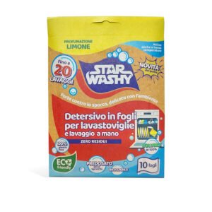 Detersivo in fogli per Lavastoviglie - 10 Fogli