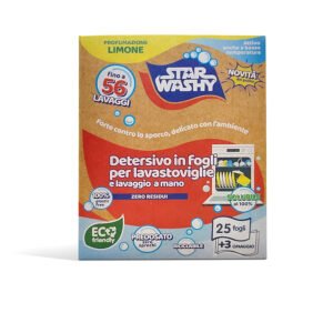 Detersivo in fogli per Lavastoviglie - 28 Fogli